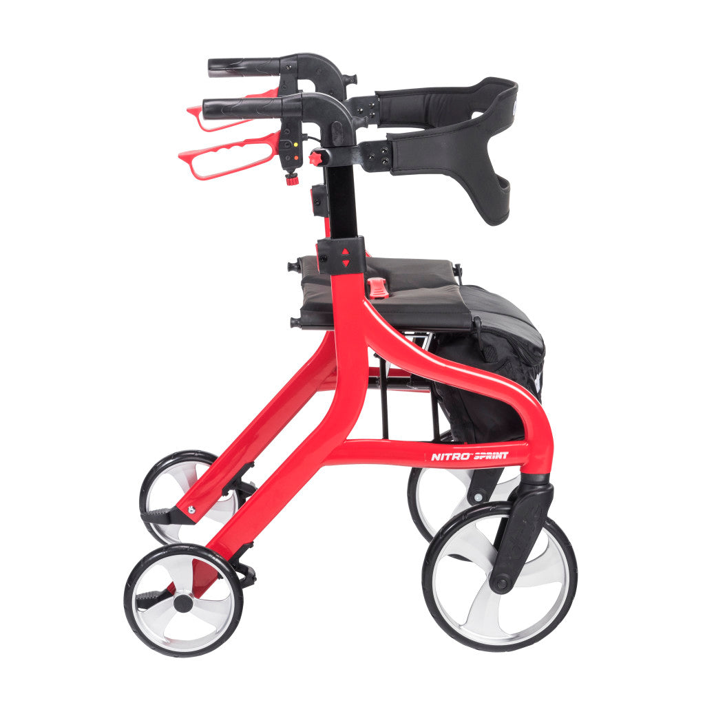 Drive Medical Nitro Sprint Rollator, 1 Count #102662RD