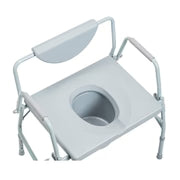 Drive Medical Deluxe Bariatric Drop-Arm Commode #11135-1