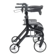 DRIVE MEDICAL NitroÂ® Sprint Heavy-Duty Rollator, 1 EA (#102662BK-HD)