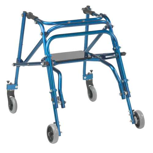 Drive Medical Nimbo Posterior Walker with Seat, Medium, 1 EA