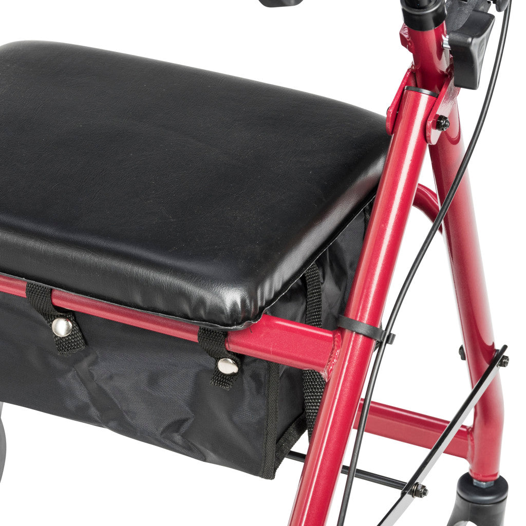 Drive Medical Aluminum Rollator, 7.5" Casters #R728BL / #R728RD