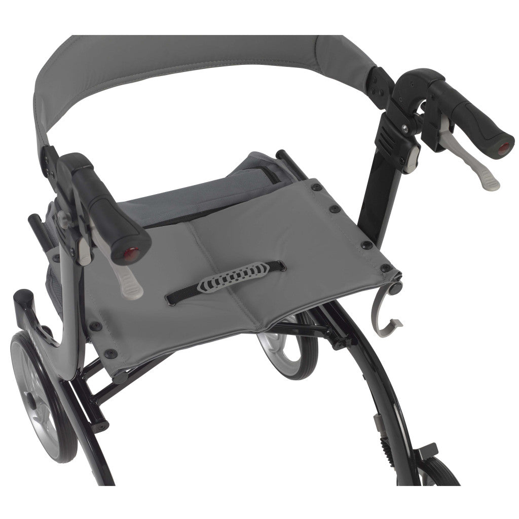 Drive Medical Nitro Aluminum Rollator, 10" Casters, 1 Count