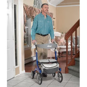 DRIVE MEDICAL NitroÂ® DLX Rollator, 1 EA