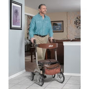 DRIVE MEDICAL NitroÂ® DLX Rollator, 1 EA