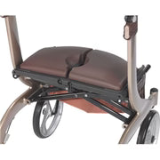 DRIVE MEDICAL NitroÂ® DLX Rollator, 1 EA
